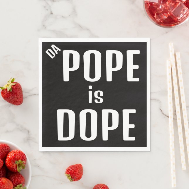 DA Papa es una servilleta de papel genial (In situ)