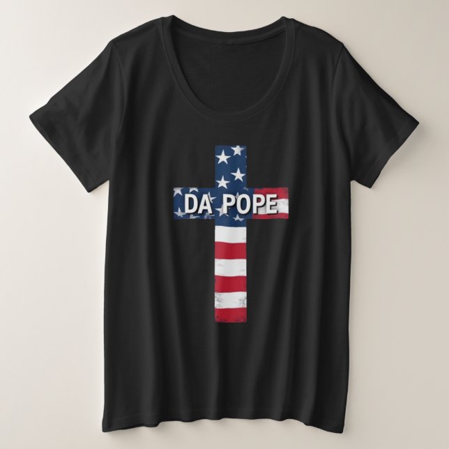 DA POPE - Primer Papa americano, primer meme Saint (Anverso del diseño)