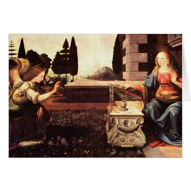Da Vinci, Leonardo - el anuncio (Anverso (Horizontal))