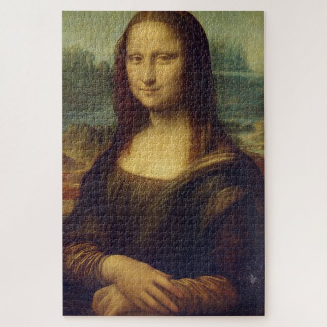 Da Vinci // Rompecabezas de la Mona Lisa (Vertical)