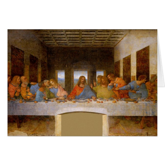 Da Vinci Último Bella Artes de la Cena (Anverso (Horizontal))