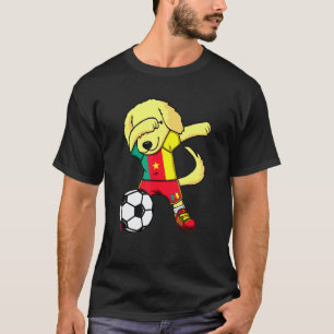 Dab Golden Retriever Camerún Jersey de Aficionados