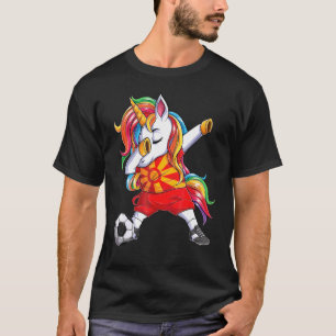 Dab Unicornio Camiseta de Fútbol de Macedonia del 