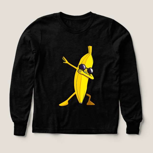 Dabbing Banana Fruta Tropical Hawaiana (Diseño frontal)