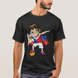 Dabbing Boy Philippine Flag Basketball Meme Jersey