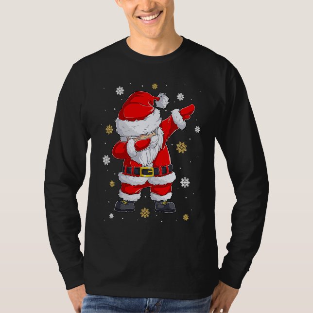 Dabbing Christmas Ugly Xmas Sweater Santa Dab Squa (Anverso)