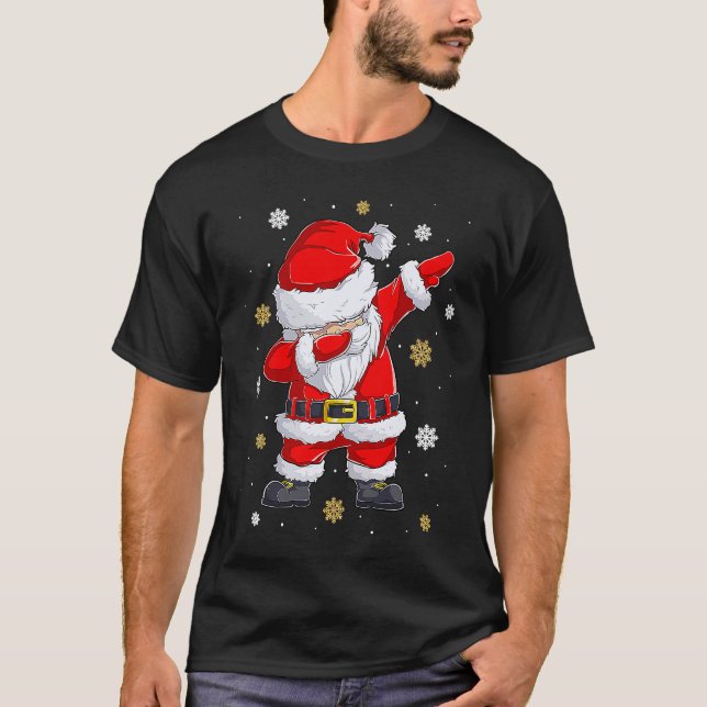Dabbing Christmas Ugly Xmas Sweater Santa Dab Squa (Anverso)