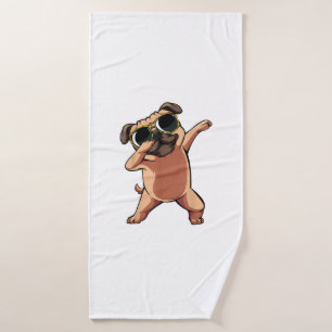 Dabbing Dab Pug Dog Mascotas bailan pipa animal