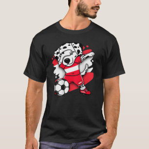 Dabbing Dalmatian Austria Soccer Fans Jersey Footb