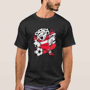 Dabbing Dalmatian Austria Soccer Fans Jersey Footb
