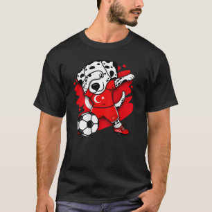 Dabbing Dalmatian Dog Cuba Soccer Fans Jersey Cuba