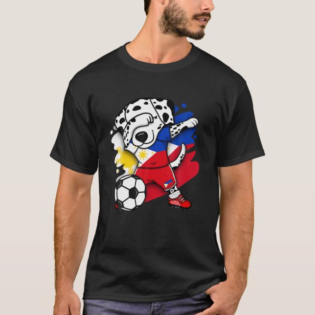 Dabbing Dalmatian Philippines Soccer Fans Jersey F (Anverso)
