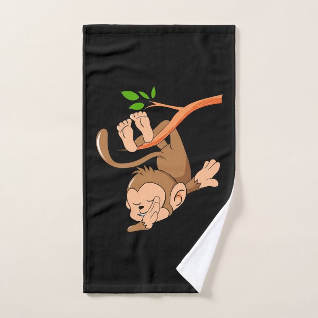 Dabbing Dance Monkey (Toalla de mano)