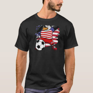Dabbing Penguin America Soccer Fans Jersey USA Fla