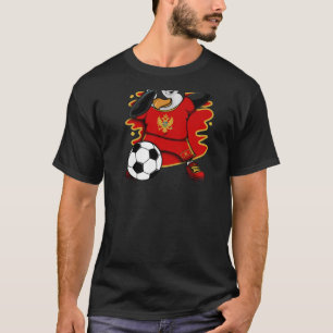 Dabbing Penguin Montenegro Soccer Fans Jersey Foot