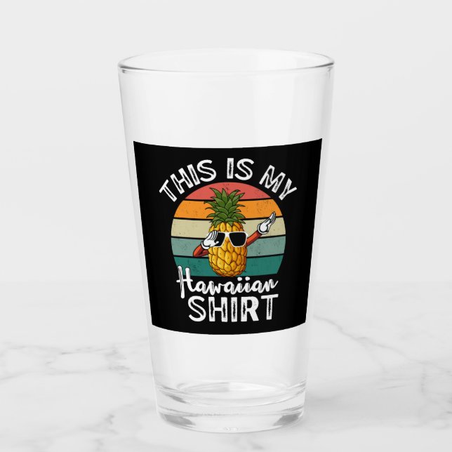 Dabbing Pineapple Esta Es Mi Bebida Hawaiana (Anverso)