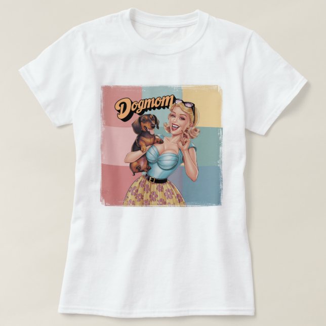 Dachshund camiseta wiener perro salchicha perro do (Diseño del anverso)