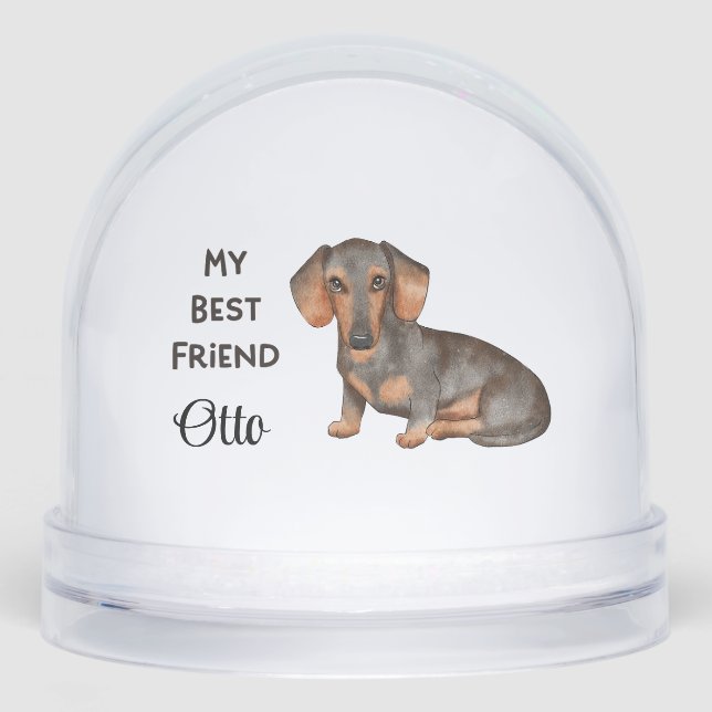 Dachshund Custom Name My Best Friend (Anverso)
