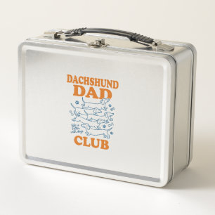 Dachshund Dad Club Diseño de Camiseta de Perro Vin