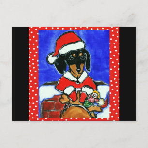 Dachshund de Navidad
