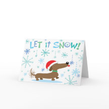 Dachshund del navidad