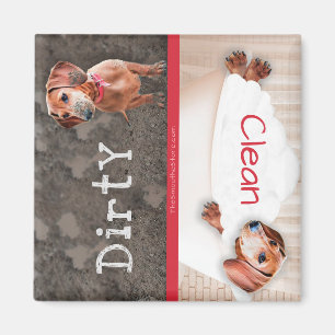 Dachshund Deslavavajillas Imán Doxie sucio Limpiar