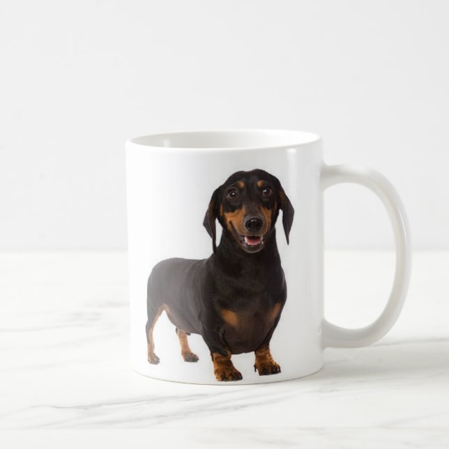 Dachshund - Doxie - taza de café (Derecha)