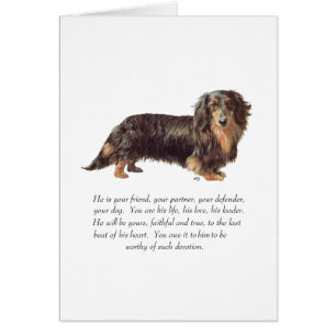 Dachshund Keepsake - Hombre