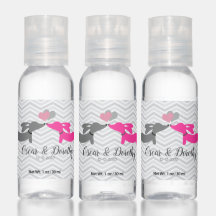 Dachshund Love Wedding Favor Personaliza Doxie