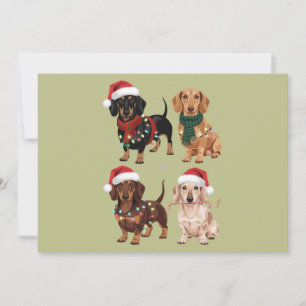 Dachshund Navidades Regalo de Navidad de mamá aman