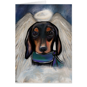 Dachshund negro y canela