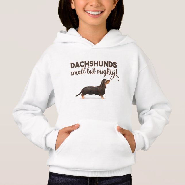 DACHSHUND PEQUEÑO PERO PODEROSO (Anverso)
