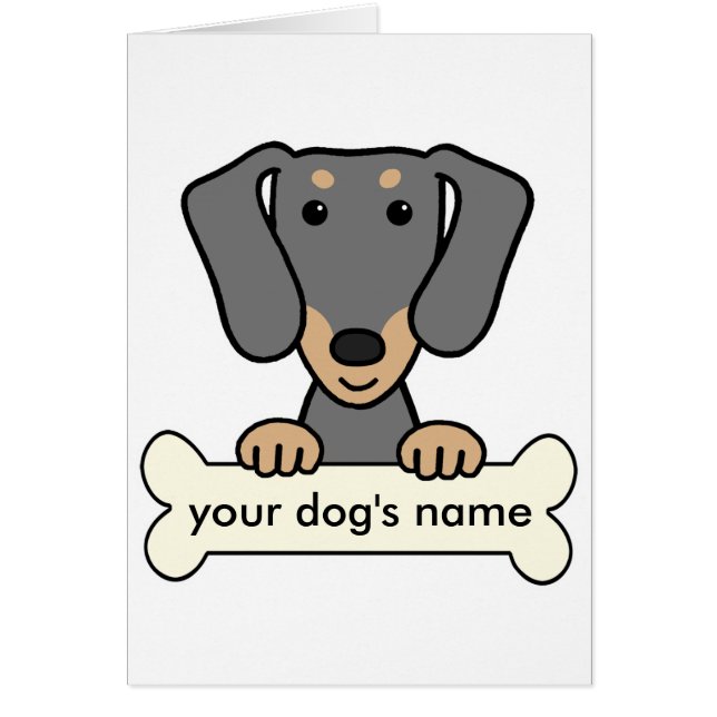 Dachshund personalizado (Frente)