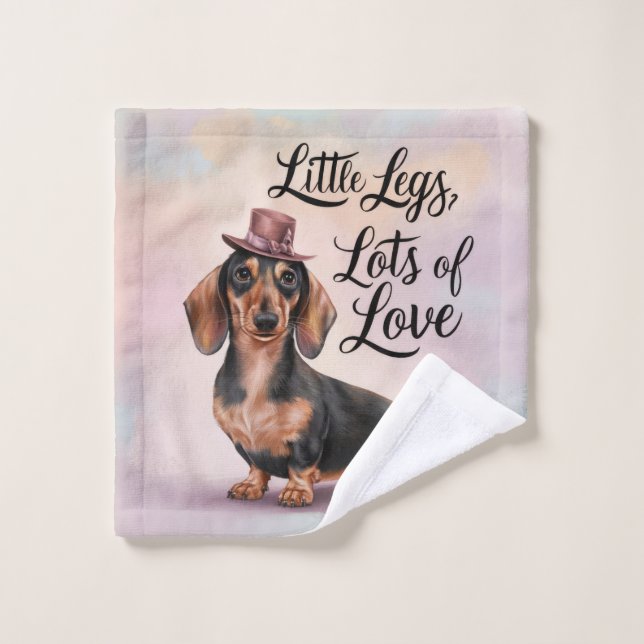 Dachshund Piernas de amor (Toallita)