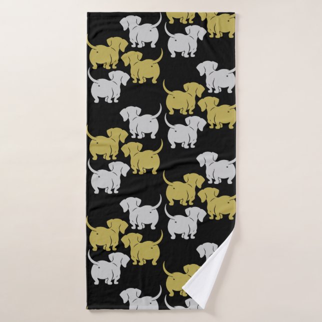 Dachshund Regalos de Perros Alemanes (Toalla de baño)