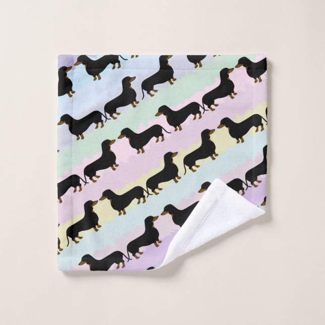 Dachshund Wash Cloth (Toallita)