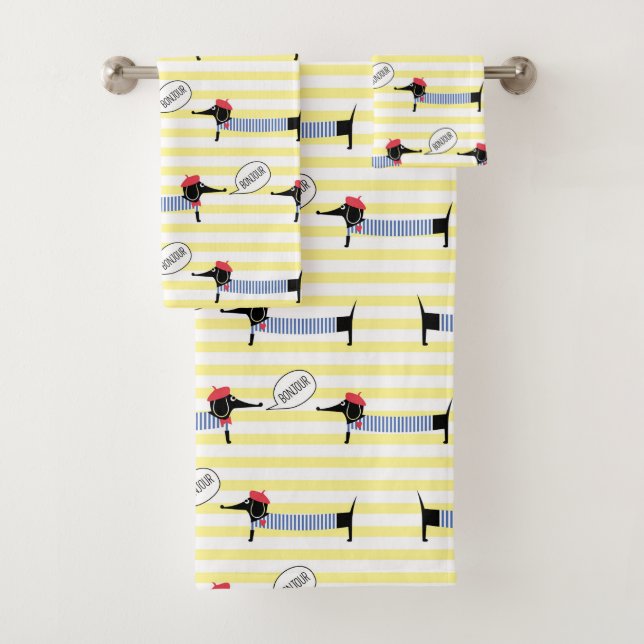 Dachshund Wiener Dog Bonjour (In situ)