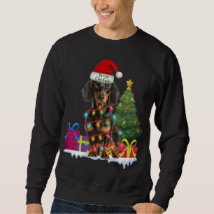 dachshund wiener perro navidades feas suéter