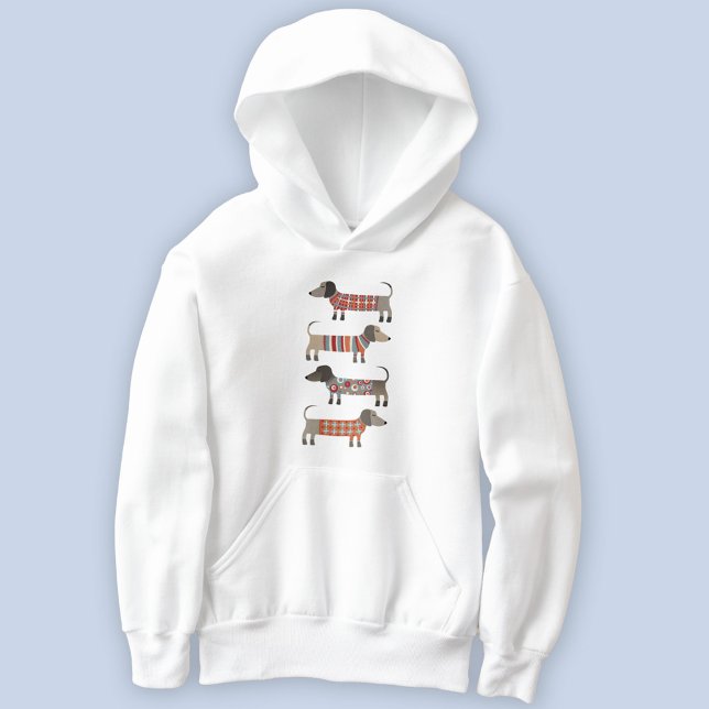 Dachshund Wiener Sausage Dog (Dachshund Wiener Sausage Dog fun hoodie)