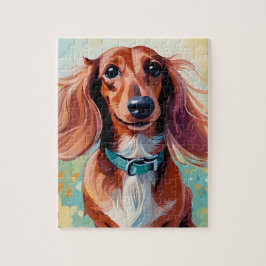 DACHSHUND Wienerdog puzzle de niños divertidos