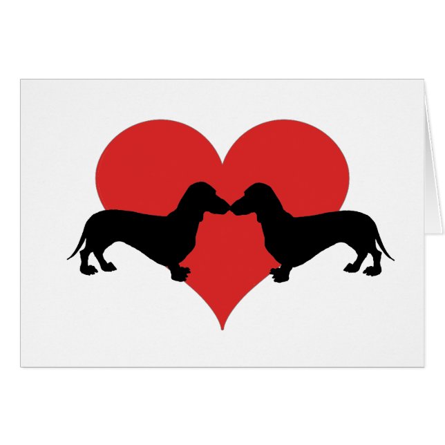 Dachshundlove (Anverso (Horizontal))