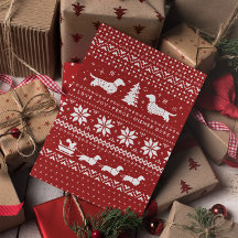 Dachshunds Navidades Patrón de sudor navidad navid