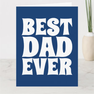 DAD MEJOR PAPÁ TARJETA DE REUNIÓN DE CUMPLEAÑOS
