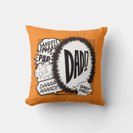 DAD OFF DUTY Cojín decorativo