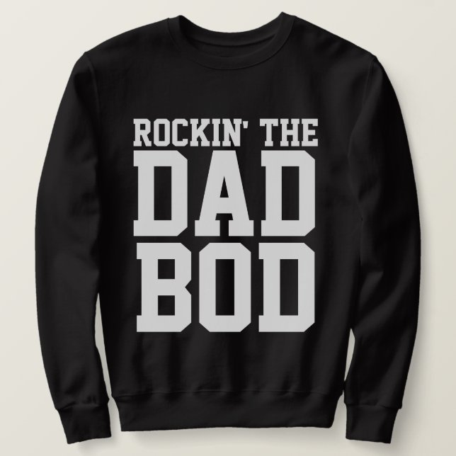 DAD ROCKIN' LAS CAMISETAS DE LA VIDA DE DAD BOD (Anverso del diseño)
