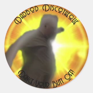 Dadbod Disco Pegatina