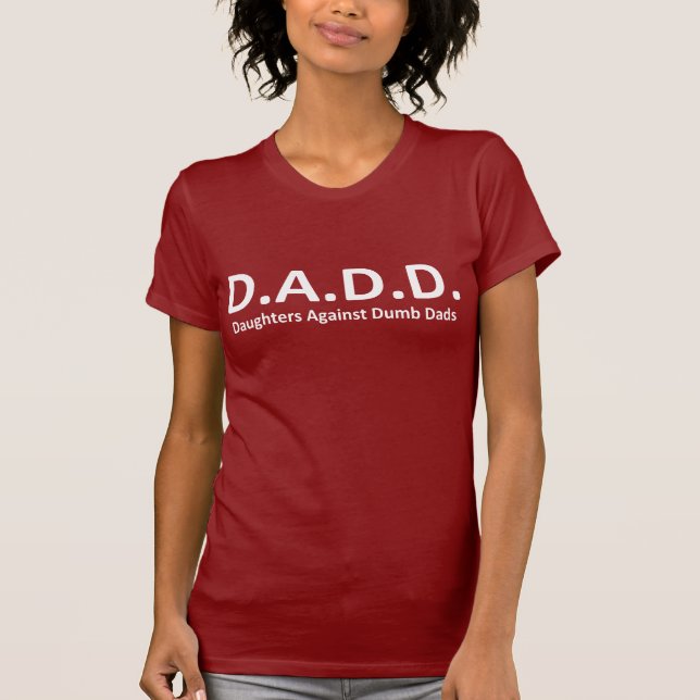 DADD - Hijas contra la camiseta muda de los papás (Anverso)