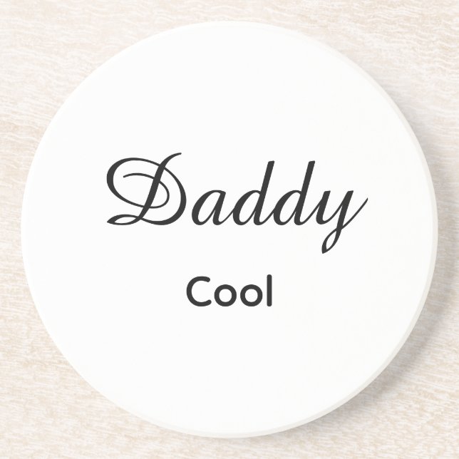 Daddy Cool posavasos (Frente)