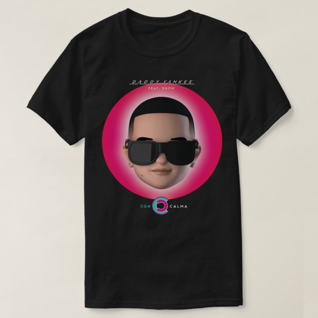 Daddy Yankee - Con Calma Camiseta clásica Clas (Diseño del anverso)