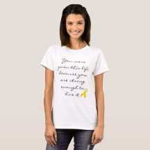 Dado esto el camisetas y la ropa de la vida